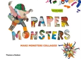 Monstruos de papel: Haz collages de monstruos - Paper Monsters: Make Monster Collages!