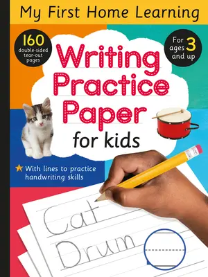 Papel para practicar la escritura: 160 páginas arrancables a doble cara - Writing Practice Paper for Kids: 160 Double-Sided Tear-Out Pages