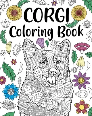 Libro para colorear de Corgi - Corgi Coloring Book