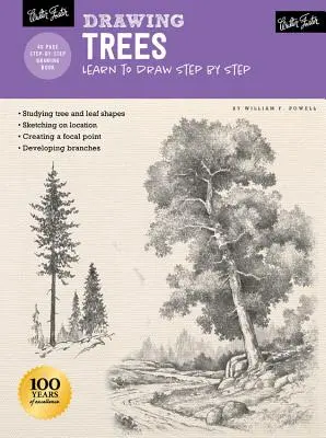 Dibujo: Árboles con William F. Powell: Aprenda a dibujar paso a paso - Drawing: Trees with William F. Powell: Learn to Draw Step by Step