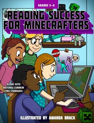 Éxito en la lectura para Minecrafters: Grados 3-4 - Reading Success for Minecrafters: Grades 3-4