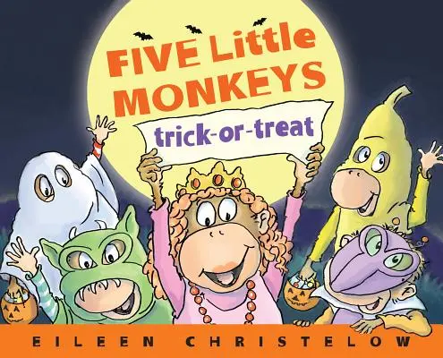 Cinco monitos hacen truco o trato - Five Little Monkeys Trick-Or-Treat