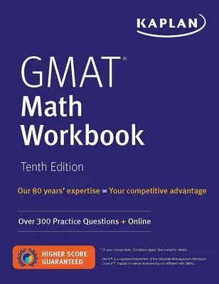 GMAT Matemáticas Workbook: Más de 300 preguntas de práctica + Online - GMAT Math Workbook: Over 300 Practice Questions + Online