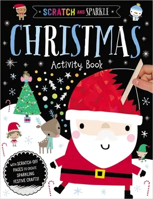 Libro de actividades navideñas Rasca y Brilla - Scratch and Sparkle Christmas Activity Book