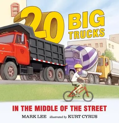 Veinte grandes camiones en mitad de la calle - Twenty Big Trucks in the Middle of the Street