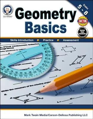 Conceptos básicos de geometría, 5.º a 8.º curso - Geometry Basics, Grades 5 - 8