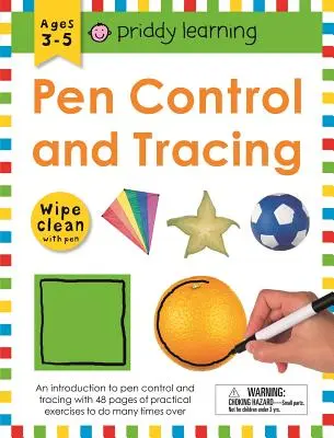 Libro de ejercicios para limpiar: Control con bolígrafo y trazos - Wipe Clean Workbook: Pen Control and Tracing