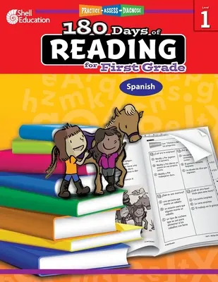 180 días de lectura para primer grado (español): Practicar, Evaluar, Diagnosticar - 180 Days of Reading for First Grade (Spanish): Practice, Assess, Diagnose