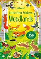 Primer libro de pegatinas Bosque - Little First Stickers Woodlands