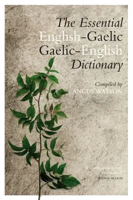 El diccionario esencial gaélico-inglés / inglés-gaélico - The Essential Gaelic-English / English-Gaelic Dictionary