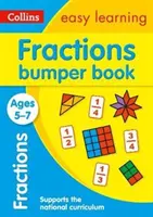 Libro de Fracciones de 5 a 7 años - Ideal para aprender en casa - Fractions Bumper Book Ages 5-7 - Ideal for Home Learning