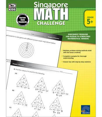 Singapore Math Challenge, Grados 5 - 8 - Singapore Math Challenge, Grades 5 - 8