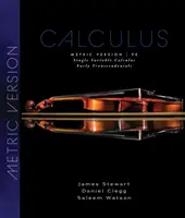 Cálculo Univariable - Primeros Trascendentales, Edición Métrica (Stewart James (McMaster University)) - Single Variable Calculus - Early Transcendentals, Metric Edition (Stewart James (McMaster University))