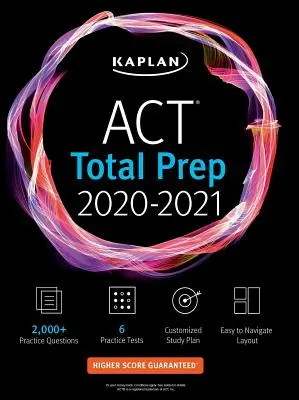 ACT Total Prep 2020-2021 - 6 Prácticas + Estrategias Probadas + Online + Video - ACT Total Prep 2020-2021 - 6 Practice Tests + Proven Strategies + Online + Video