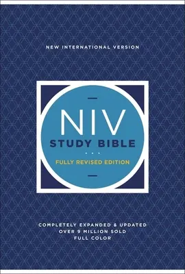 Biblia de estudio NVI, Edición Completamente Revisada, Tapa dura, Letra roja, Impresión confort - NIV Study Bible, Fully Revised Edition, Hardcover, Red Letter, Comfort Print