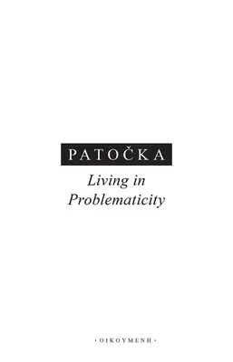 Vivir en la problematicidad - Living in Problematicity