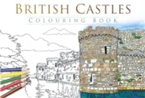 Libro para colorear de los Castillos Británicos - British Castles Colouring Book