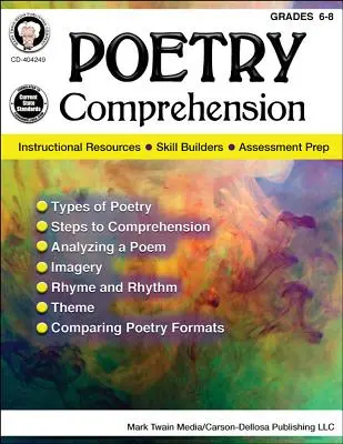 Comprensión poética, 6º - 8º curso - Poetry Comprehension, Grades 6 - 8