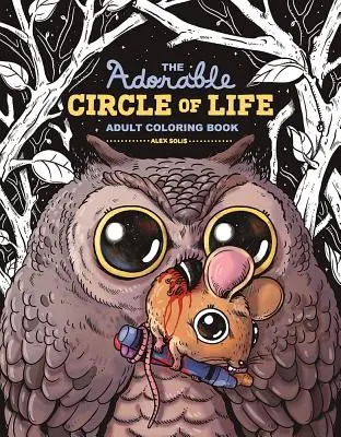 El adorable Círculo de la Vida Libro para colorear para adultos - The Adorable Circle of Life Adult Coloring Book