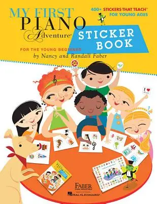 Mi primera aventura pianística Libro de pegatinas - My First Piano Adventure Sticker Book