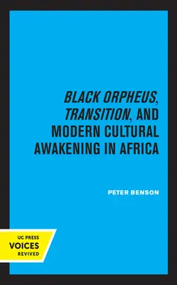 Orfeo negro, transición y despertar cultural moderno en África - Black Orpheus, Transition, and Modern Cultural Awakening in Africa