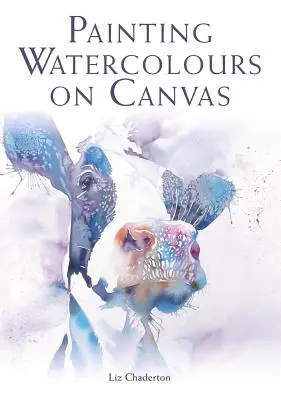 Pintar acuarelas sobre lienzo - Painting Watercolours on Canvas