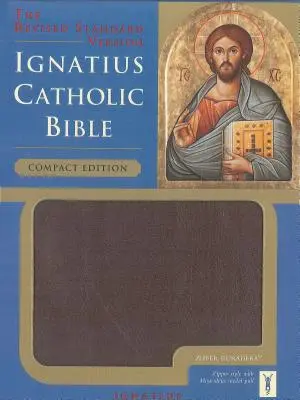 Biblia Católica Ignatius-RSV-Cremallera compacta - Ignatius Catholic Bible-RSV-Compact Zipper