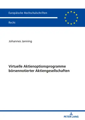 Virtuelle Aktienoptionsprogramme Boersennotierter Aktiengesellschaften