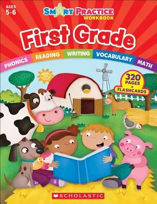 Cuaderno de práctica inteligente: Primer Grado - Smart Practice Workbook: First Grade