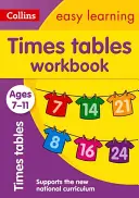 Collins Easy Learning Age 7-11 -- Libro de trabajo de las tablas de multiplicar Ages 7-11: Nueva Edición - Collins Easy Learning Age 7-11 -- Times Tables Workbook Ages 7-11: New Edition