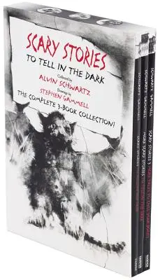 Historias de miedo en rústica: La colección completa de 3 libros con ilustraciones clásicas de Stephen Gammell - Scary Stories Paperback Box Set: The Complete 3-Book Collection with Classic Art by Stephen Gammell