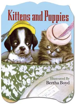 Libro en forma de gatitos y perritos - Kittens and Puppies Shaped Book