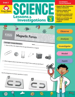 Lecciones de Ciencias e Investigaciones, Grado 3 - Science Lessons and Investigations, Grade 3