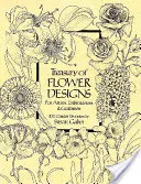 Tesoro de diseños florales para artistas, bordadores y artesanos - Treasury of Flower Designs for Artists, Embroiderers and Craftsmen