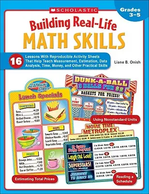 Construyendo habilidades matemáticas para la vida real, Grados 3-5 - Building Real-Life Math Skills, Grades 3-5