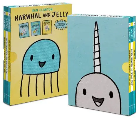 Narwhal and Jelly Box Set (Libros 1, 2, 3 y Póster) - Narwhal and Jelly Box Set (Books 1, 2, 3, and Poster)