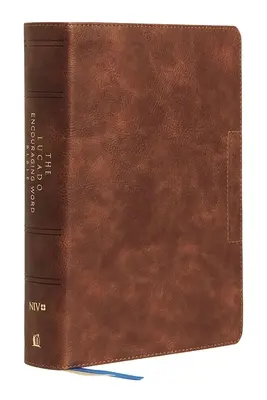 Niv, Lucado Palabra de aliento Biblia, Marrón, Leathersoft, Thumb Indexed, Comfort Print: Santa Biblia, Nueva Versión Internacional - Niv, Lucado Encouraging Word Bible, Brown, Leathersoft, Thumb Indexed, Comfort Print: Holy Bible, New International Version