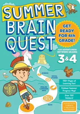 Búsqueda cerebral de verano: Entre 3º y 4º curso - Summer Brain Quest: Between Grades 3 & 4