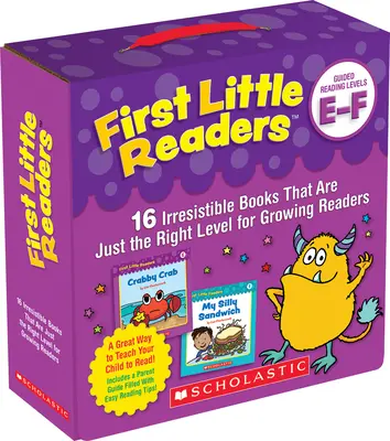 Primeros pequeños lectores: Guided Reading Levels E & F (Parent Pack): 16 libros irresistibles con el nivel adecuado para lectores en crecimiento - First Little Readers: Guided Reading Levels E & F (Parent Pack): 16 Irresistible Books That Are Just the Right Level for Growing Readers