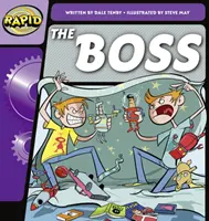 Rapid Phonics Paso 1: El Jefe (Ficción) - Rapid Phonics Step 1: The Boss (Fiction)