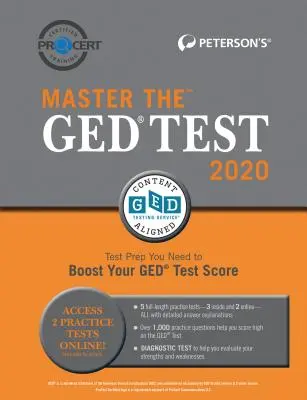 Dominar el examen GED 2020 - Master the GED Test 2020