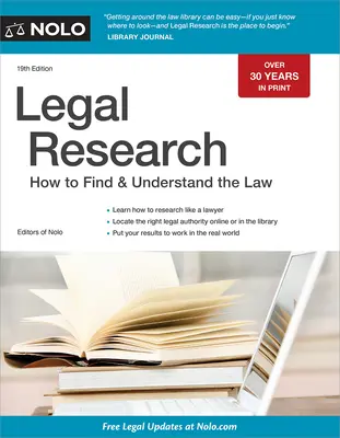 Investigación jurídica: Cómo encontrar y entender la ley - Legal Research: How to Find & Understand the Law