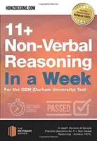 11+ Razonamiento no verbal en una semana - Para el examen CEM (Universidad de Durham) - 11+ Non-Verbal Reasoning in a Week - For the CEM (Durham University) Test