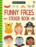 Libro de pegatinas de caras divertidas - Funny Faces Sticker Book