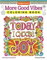 Libro para colorear Más Buenas Vibras - More Good Vibes Coloring Book