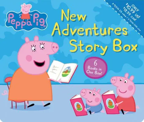 Caja de cuentos Nuevas aventuras (Peppa Pig) - New Adventures Story Box (Peppa Pig)