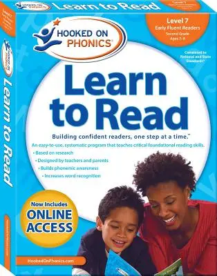 Hooked on Phonics Aprenda a leer - Nivel 7: Lectores fluidos (Segundo grado - Edades 7-8) - Hooked on Phonics Learn to Read - Level 7: Early Fluent Readers (Second Grade - Ages 7-8)