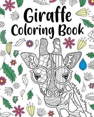 Libro para colorear de Jirafa - Giraffe Coloring Book