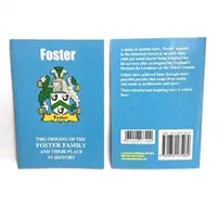 Foster - Los orígenes de la familia Foster y su lugar en la historia - Foster - The Origins of the Foster Family and Their Place in History