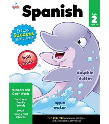 Cuaderno de ejercicios de español, 2º curso - Spanish Workbook, Grade 2